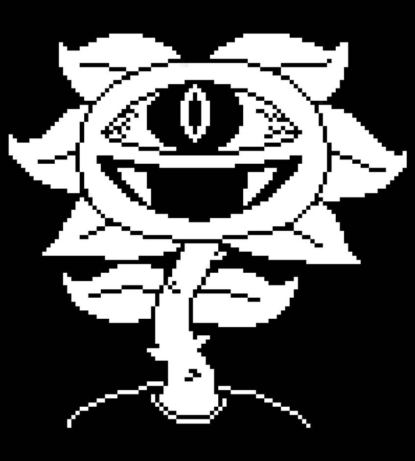 Undertale Flowey Sprite