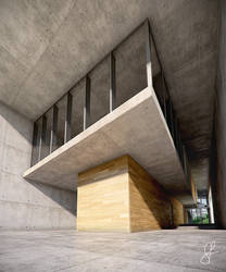 concrete house