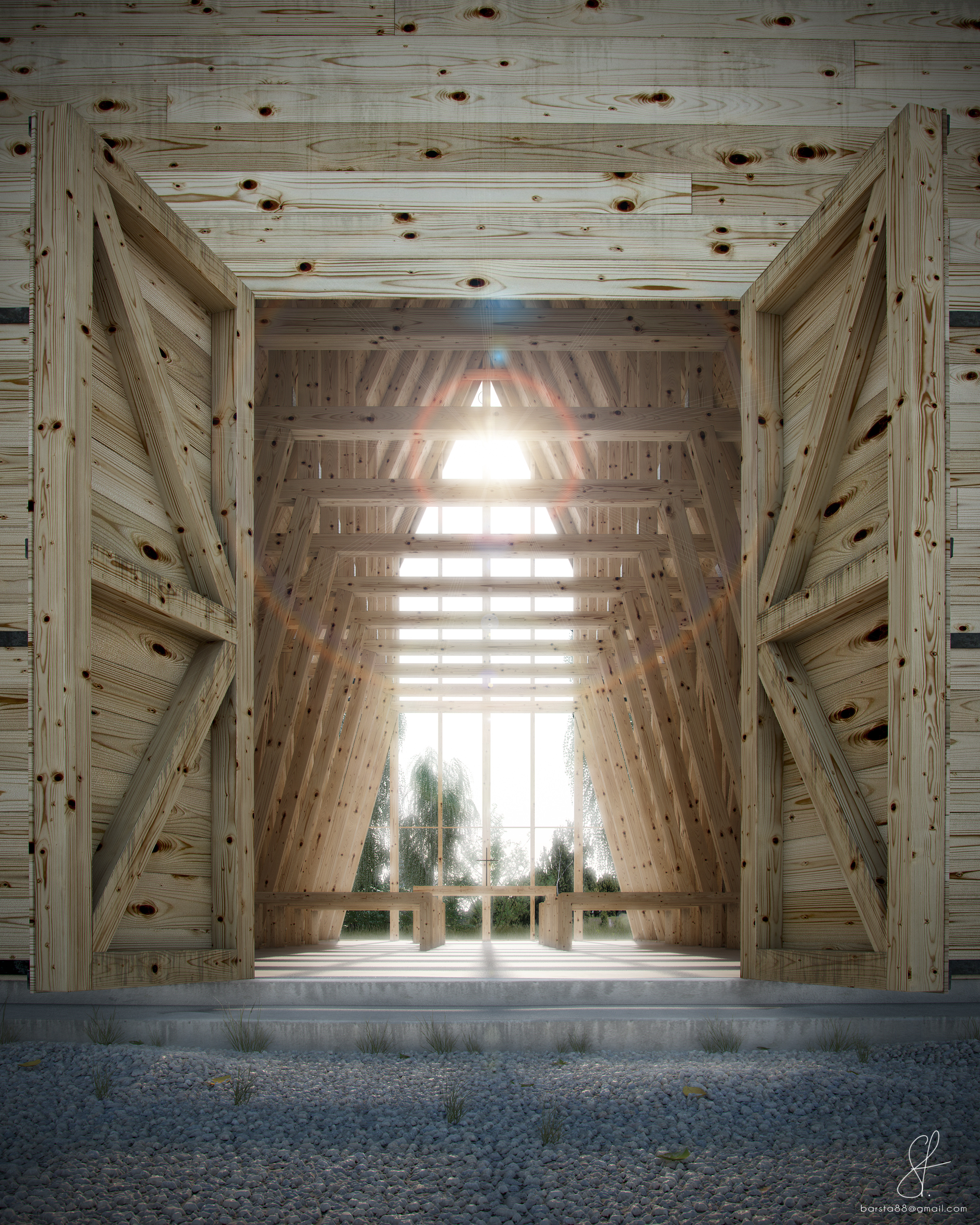 Chapel in Tarnow Poland