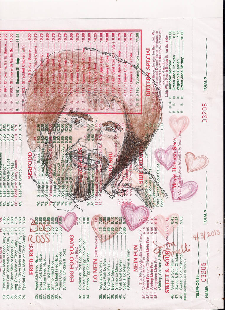 Bob Ross in all his glory