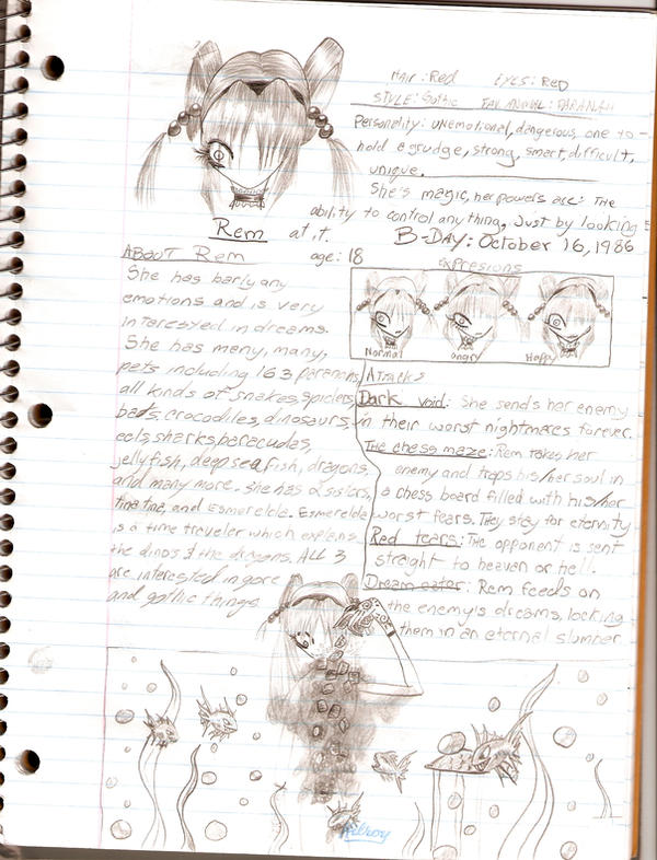 Deviantart Re Note rem by blackcoffin7734 on DeviantArt