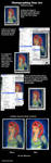 Editing slides of trad. art by kamicokrolock