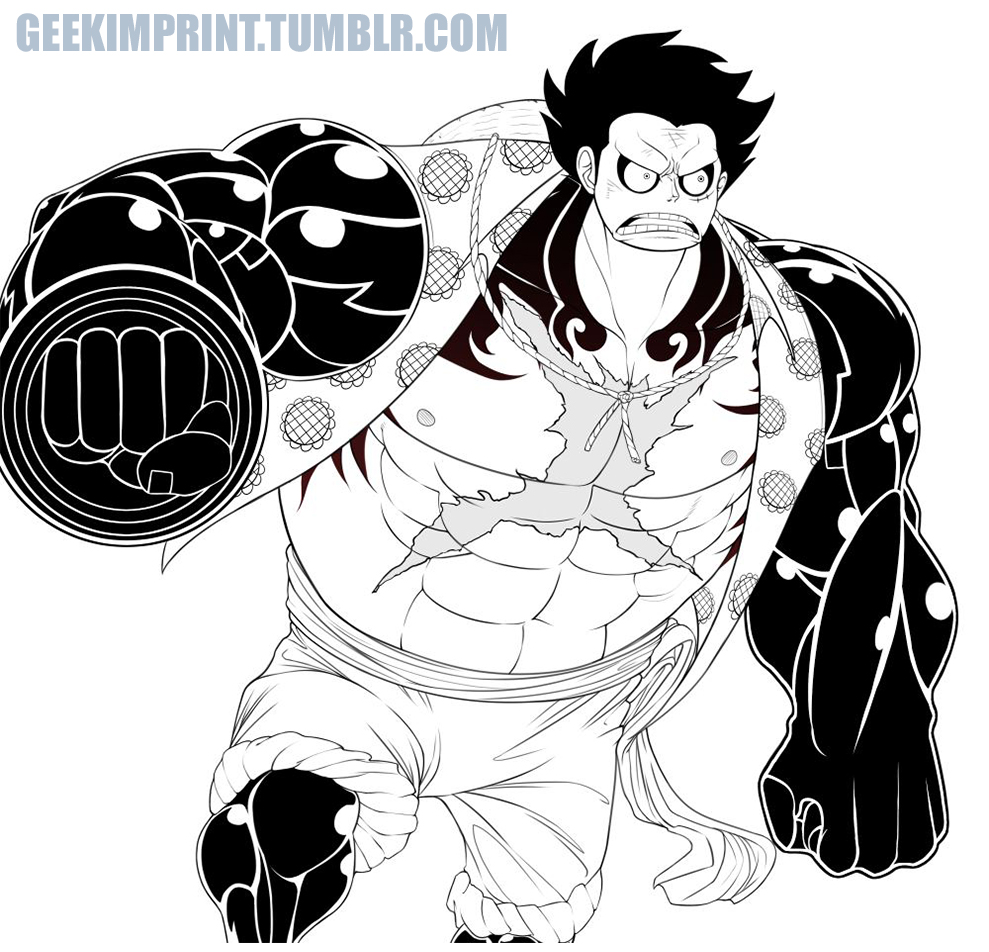 Gear Fourth: Boundman by CMartworkXL on DeviantArt  One piece drawing, One  piece manga, Manga anime one piece