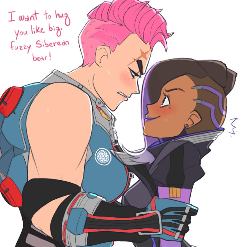 Tracer x Sombra [C] by Sutexii on DeviantArt