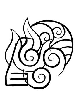 Avatar Elements Tattoo