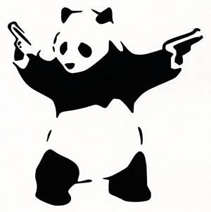 OSO PANDA STENCIL