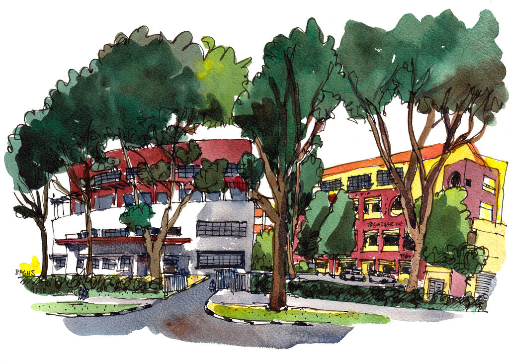 Bukit Panjang Government High School by parka