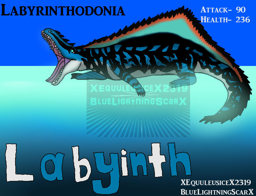 Labyrinthodon Outdated Jurassic World the game Labyinth, Labyrinthodontia by ResauroDragon2319 ...