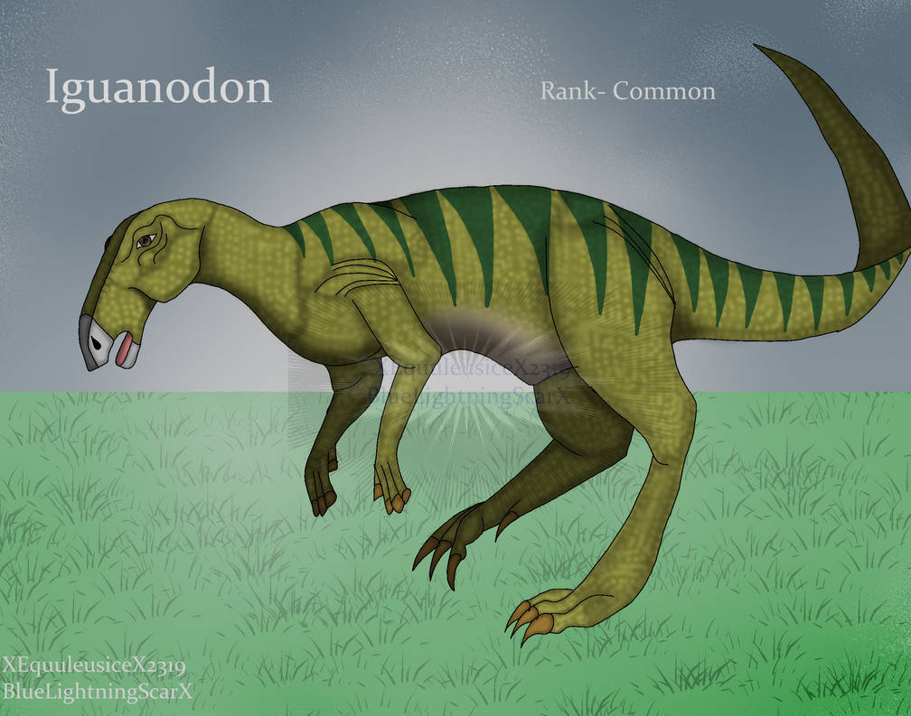 Iguanodon- Jurassic World Alive (Common) by ResauroDragon2319 on DeviantArt