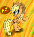 Applejack by Storm-Swirl