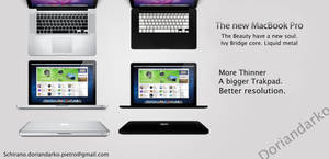 New Macbook Pro mockup