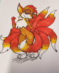 Nine Tailed Fire Fox