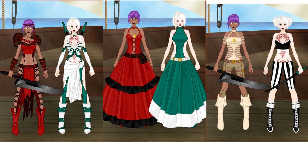 Calli and Ruby by damaralover1 on DeviantArt