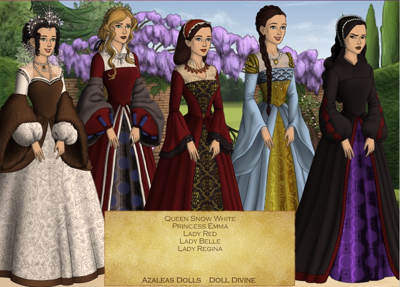 Once Upon A Time Ladies Tudor Style