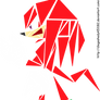 Knuckles - Art using triangles