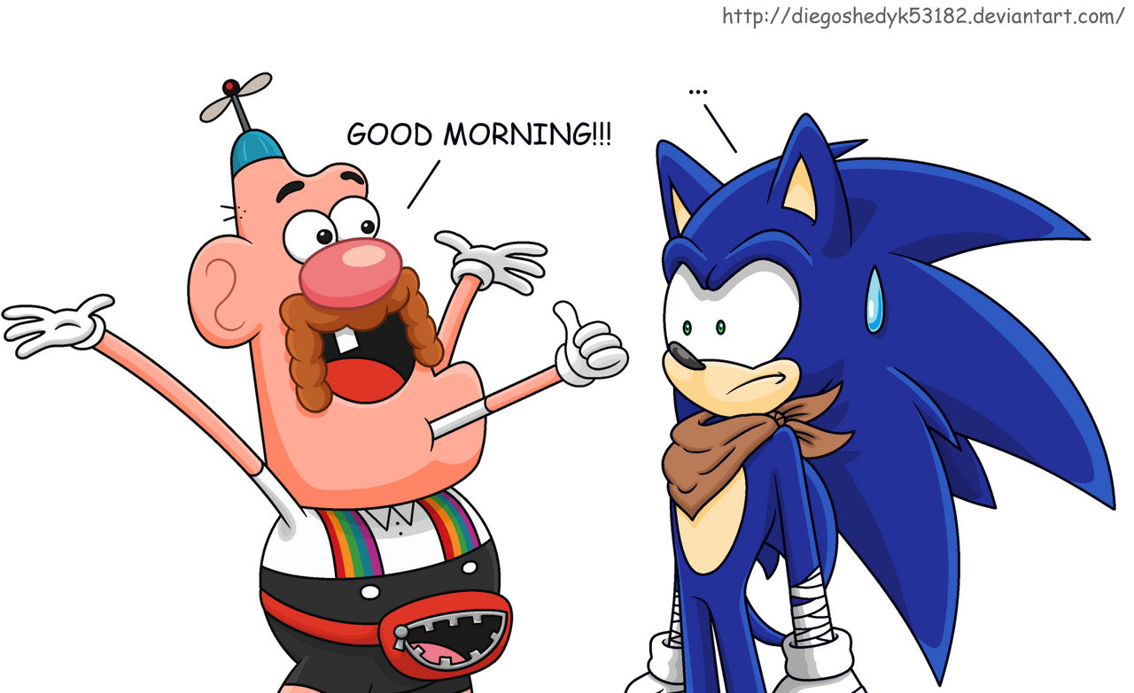 Uncle Grandpa: Good Morning Sonic! by DiegoShedyk53182 on DeviantArt