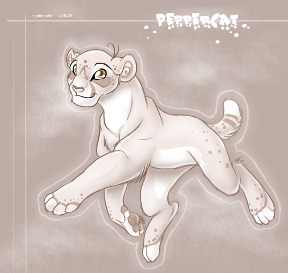 Peppercat lioness