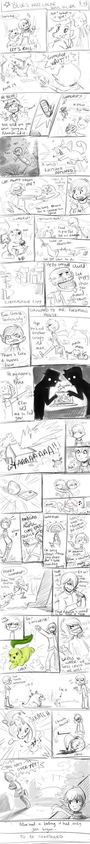 Blue's Nuzlocke Soul Silver p.03 by malta