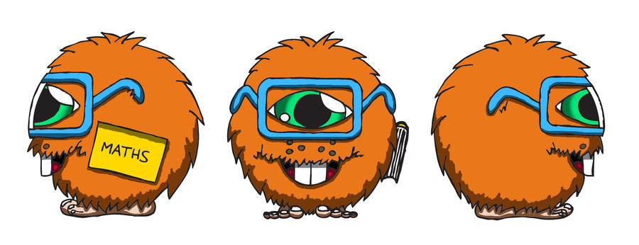 Geeky Fuzz Character Design by BenJonesIllustration on DeviantArt