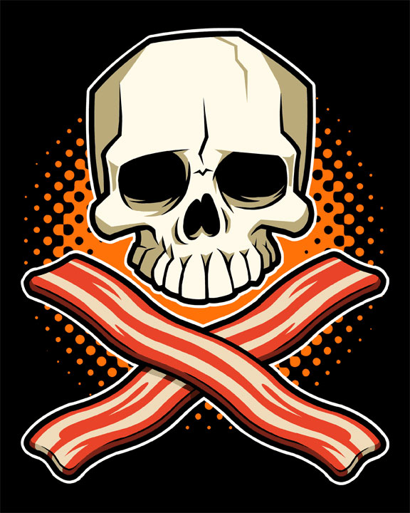 Skull and Crossbacon