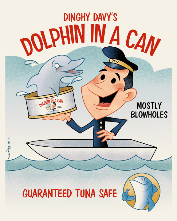 Dolphin in a Can