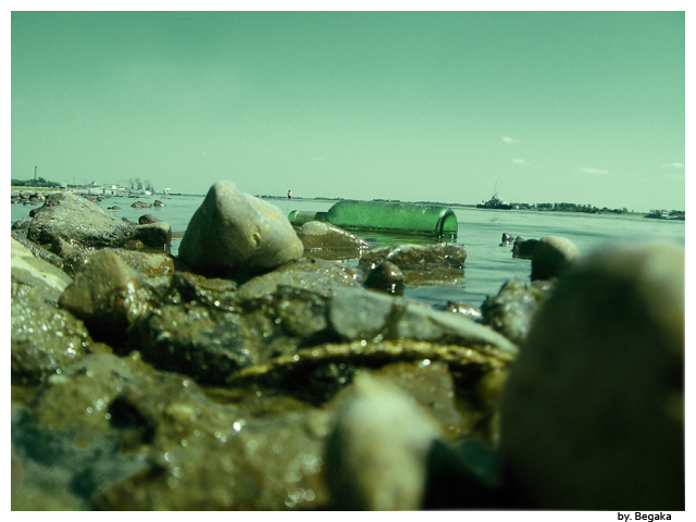 The bottle return to the sea