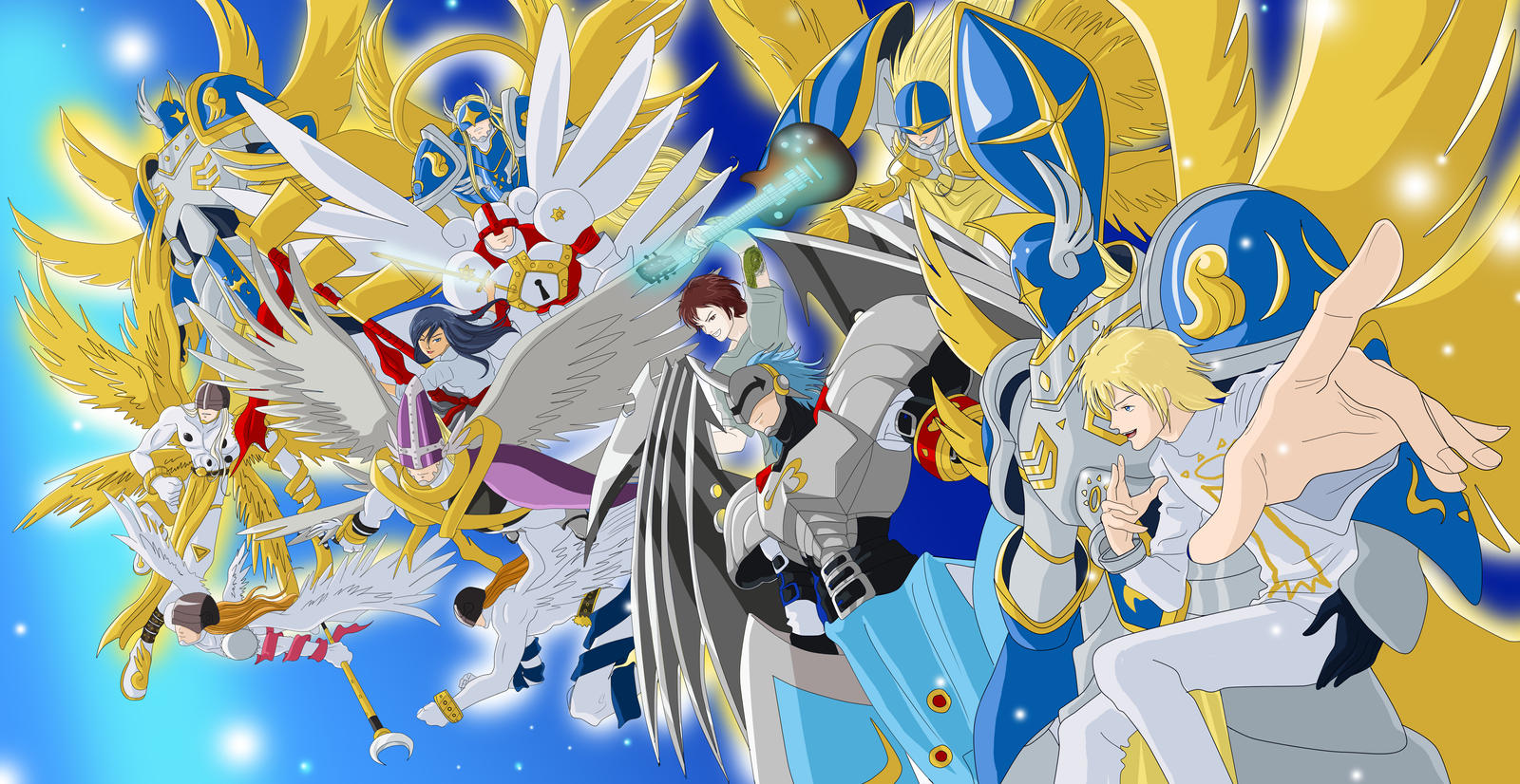 The Power of Angemon by Ayhelenk on DeviantArt