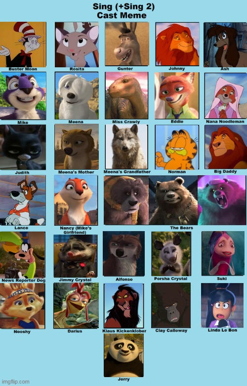 Songcast Meme Sing Cast Meme by AnimationF on DeviantArt