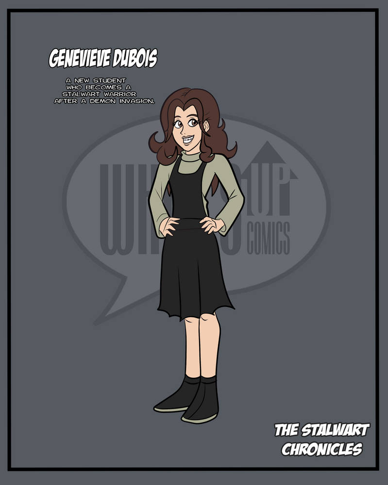 Genevieve reference by ComicmakerJoe on DeviantArt