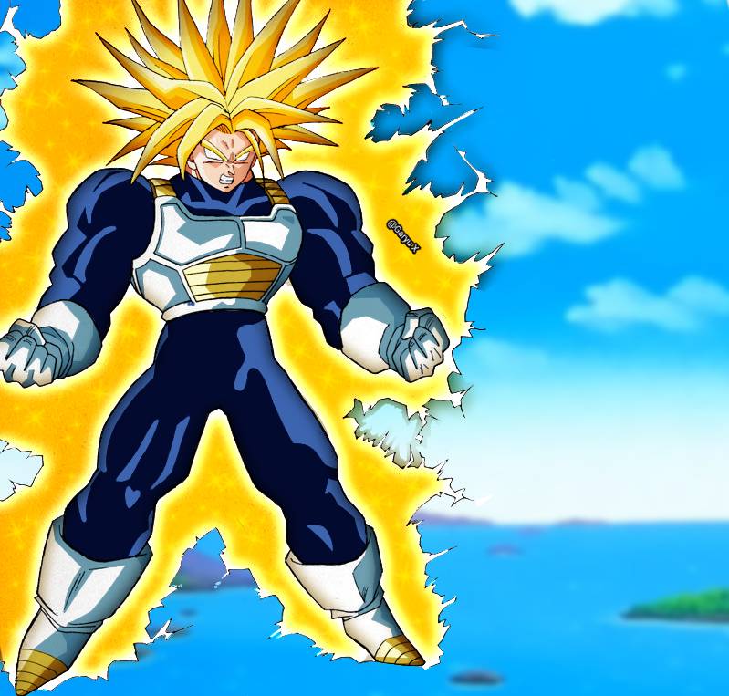 Trunks del Futuro Super Saiyan by ChronoFz on DeviantArt