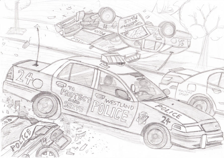 How to Draw CAR CHASES