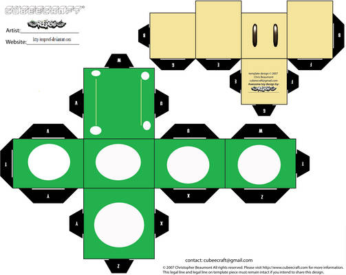 1-Up Mushroom Cubee