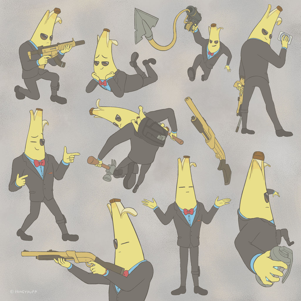 Agent Peely by HINOKI-pastry on DeviantArt