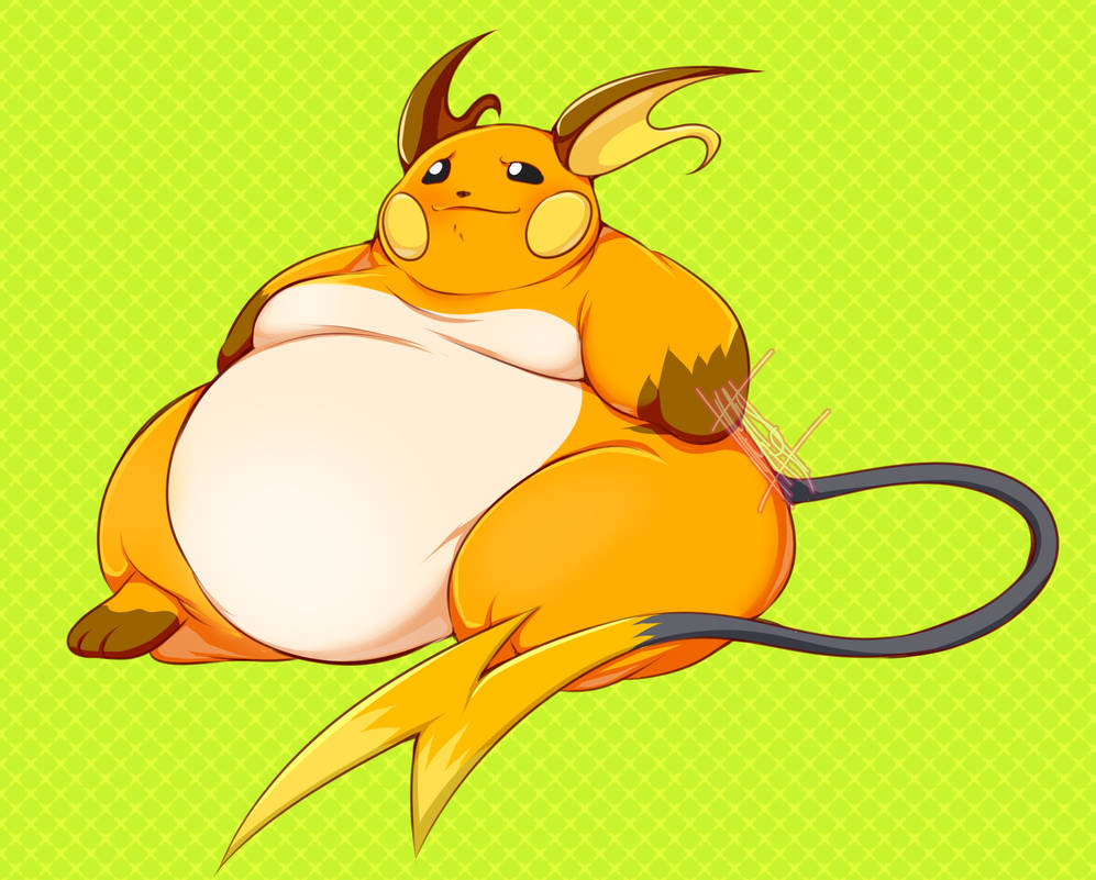 Dank Rishu Fat Big/Fat Raichu by TUTUTUMY on DeviantArt