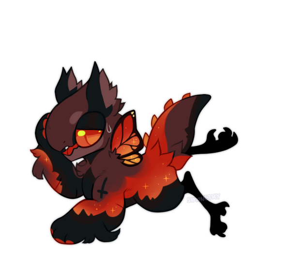 Goth Monarch by JolleRaptorHub on DeviantArt