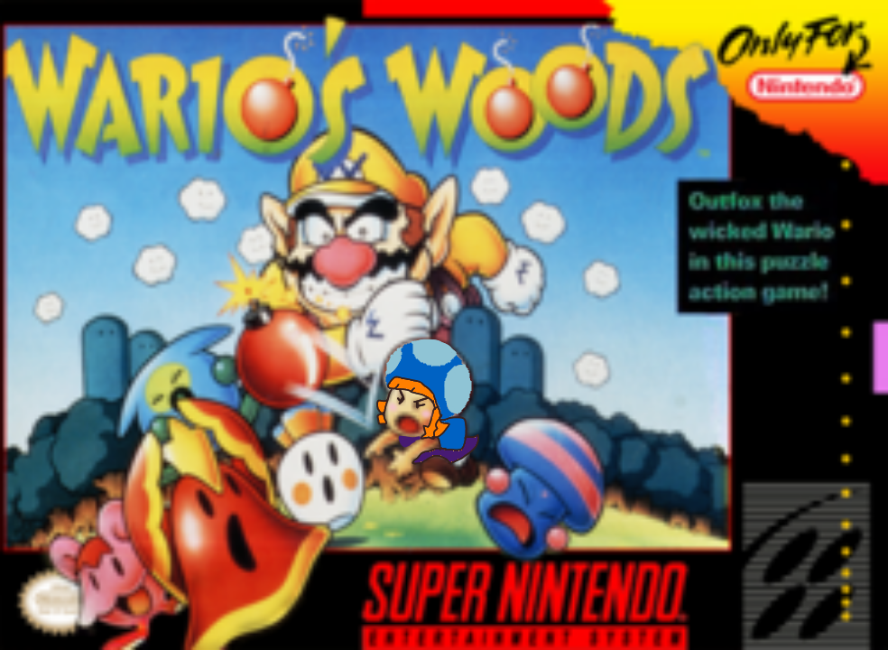 Wario's woods outlet snes