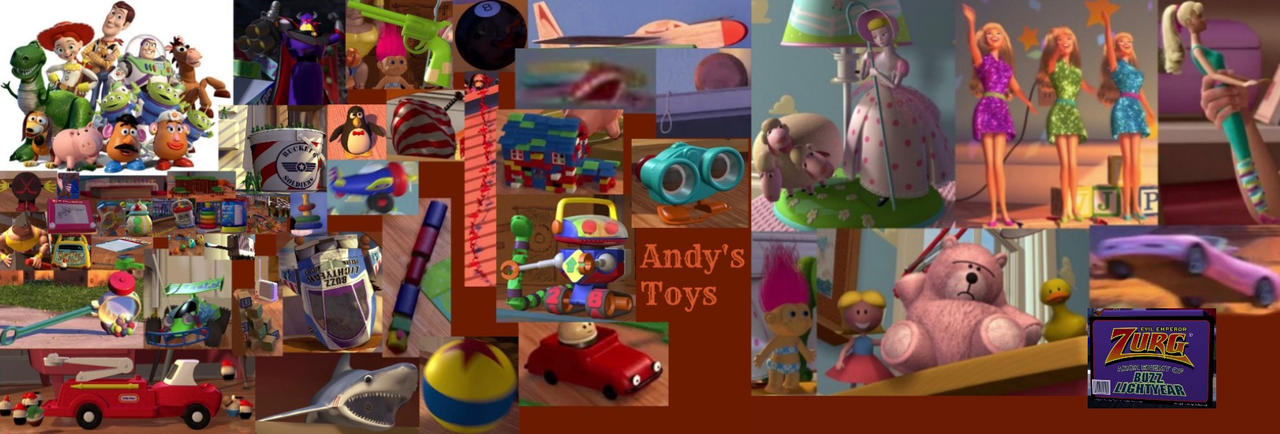 Toy Story Andy's Toys by TrustaMann on DeviantArt