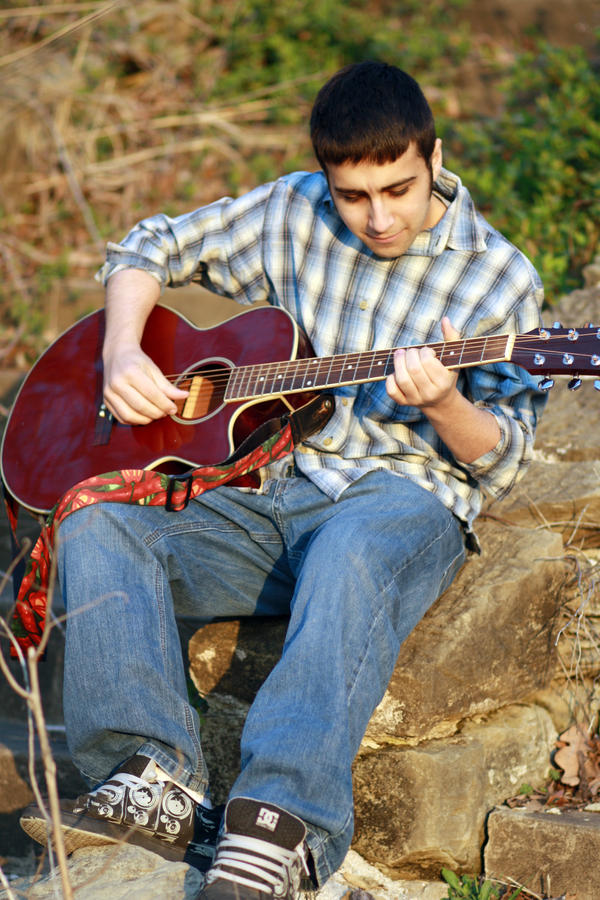 A Boy And His Guitar