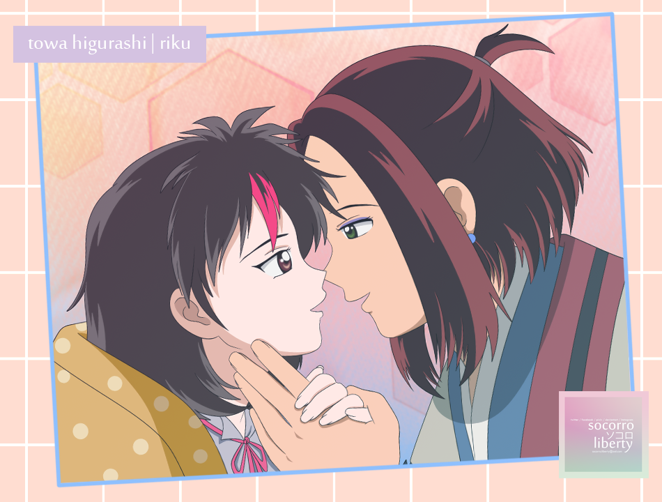 Riku and Towa Higurashi by SocorroLiberty on DeviantArt