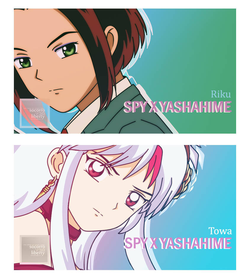 Yashahime - scan - official art - Towa and Riku by kushinauzumakis on  DeviantArt