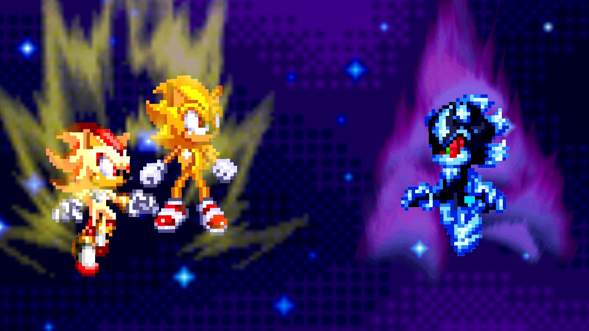 Super sonic XY Ep. 1 light Vs dark