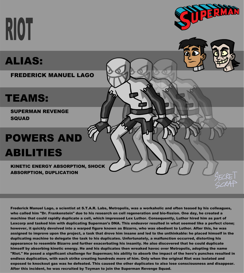 Superman of Tomorrow: Riot by SecretScrapV2 on DeviantArt