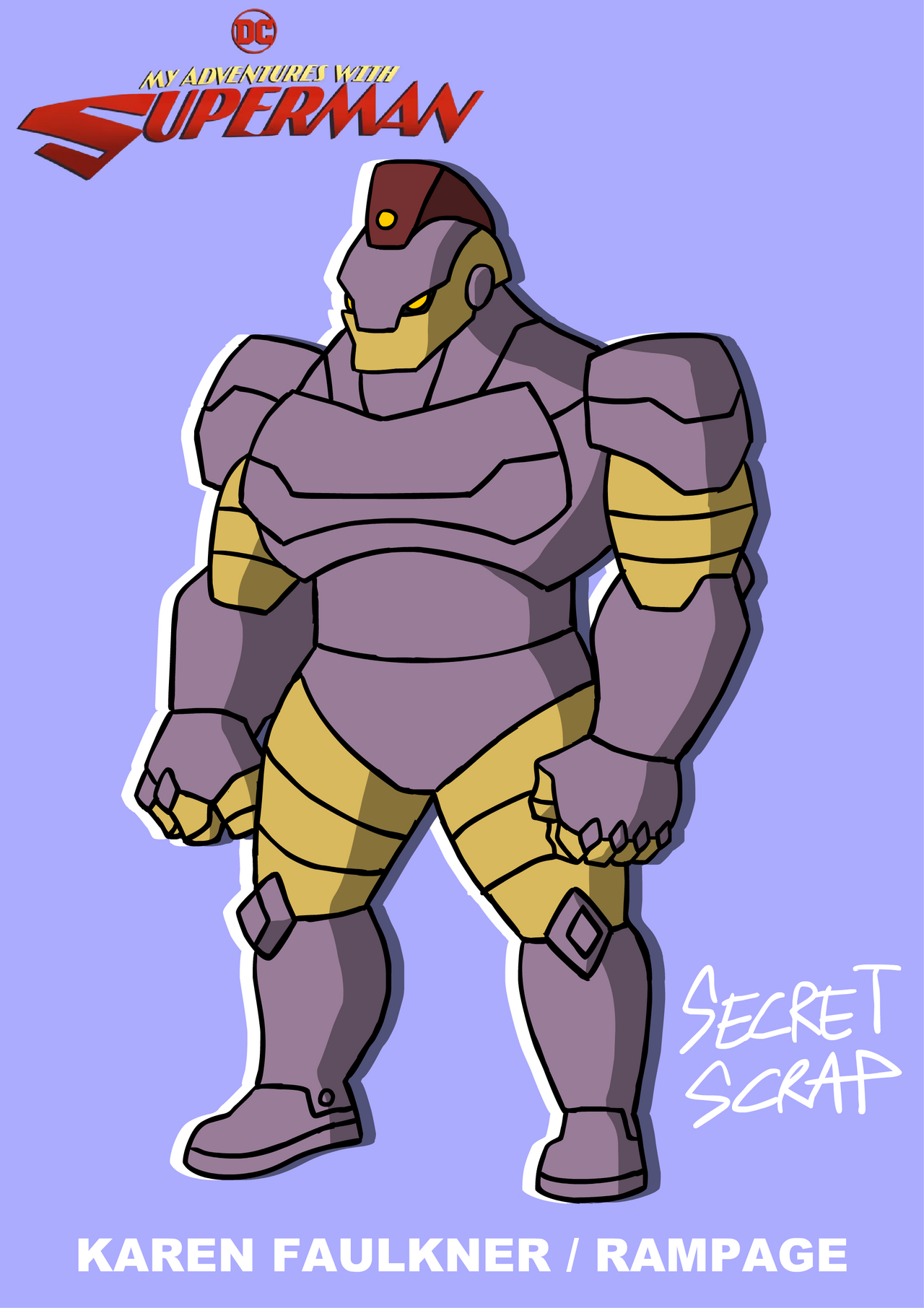 Deviantart Rampage Dc MAWS: Rampage by SecretScrapV2 on DeviantArt
