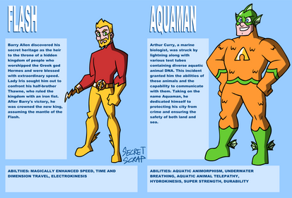DC Swapped: Flash and Aquaman
