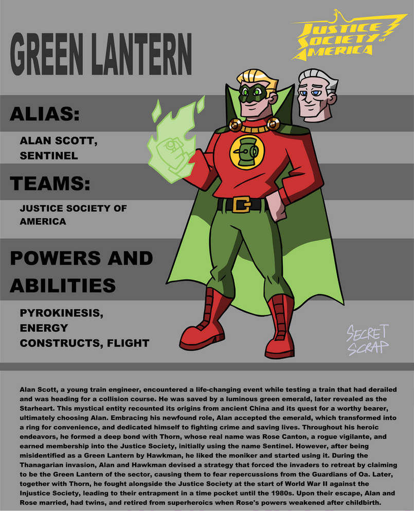 Jsa Deviantart JSA: Alan Scott by SecretScrapV2 on DeviantArt