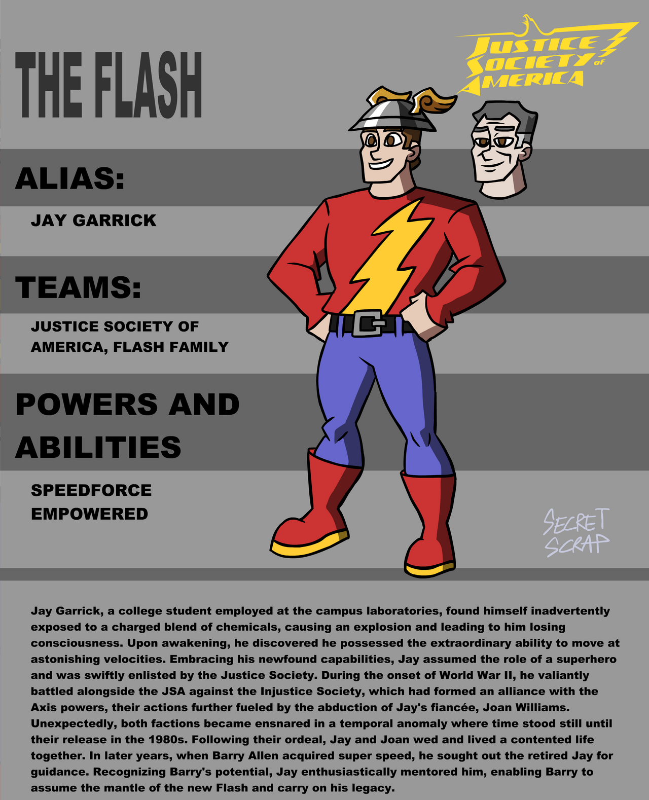 Jsa Deviantart JSA: JAY GARRICK by SecretScrapV2 on DeviantArt