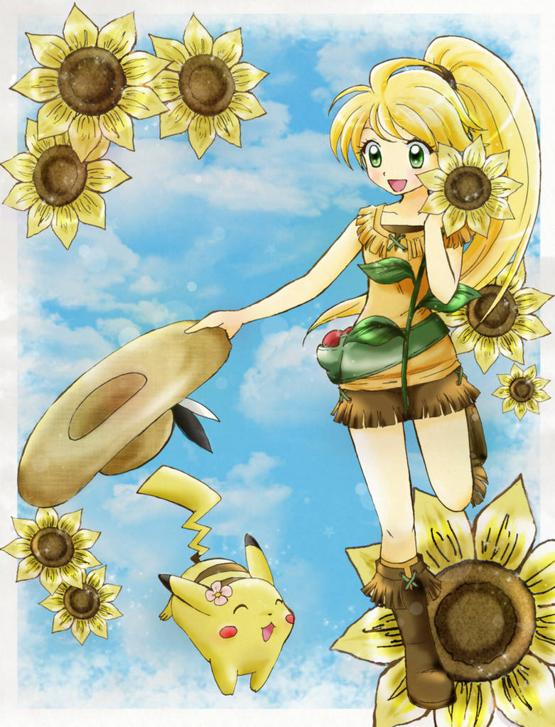 Yellow, Chuchu and Sunflower by TSaianda