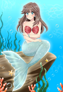 Leaf Mermaid - Commissions open