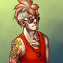 Punk!Stuck Dave Strider