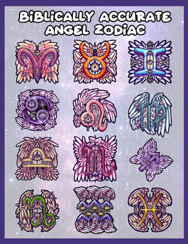 Biblically Accurate Angel Zodiac